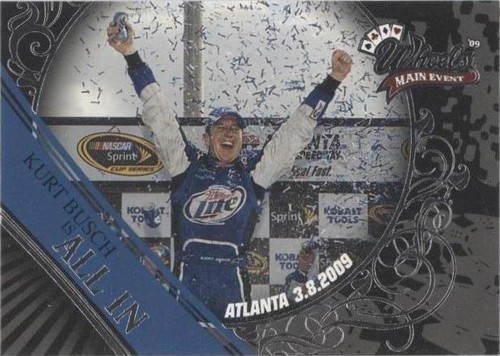 2009 Wheels Main Event - Kurt Busch #60
