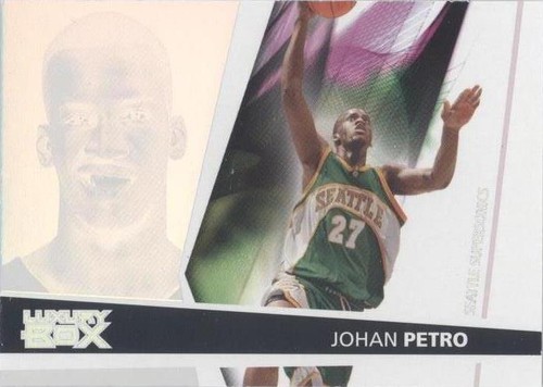 2005-06 Topps Luxury Box - Johan Petro #145