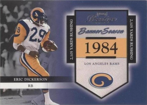 2002 Playoff Prestige Eric Dickerson #BS-11