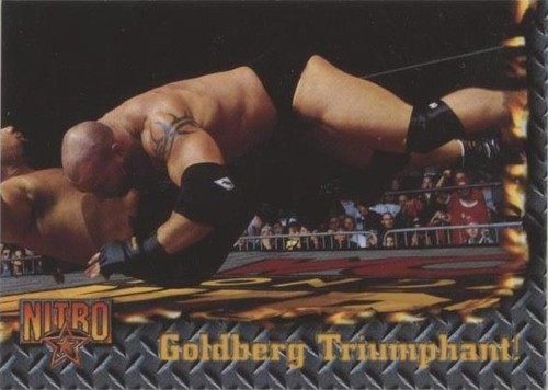 1999 Topps WCW/nWo Nitro - Goldberg #65