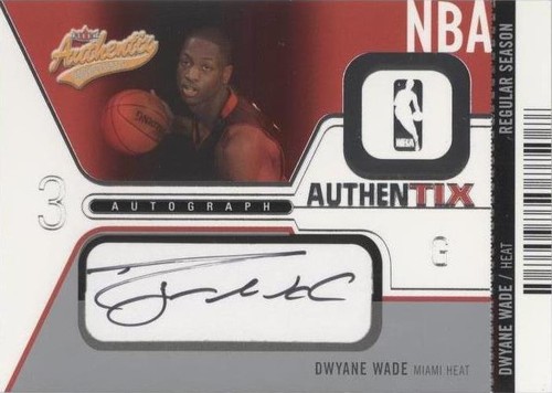 2003-04 Fleer Authentix - Dwyane Wade #AA-DW