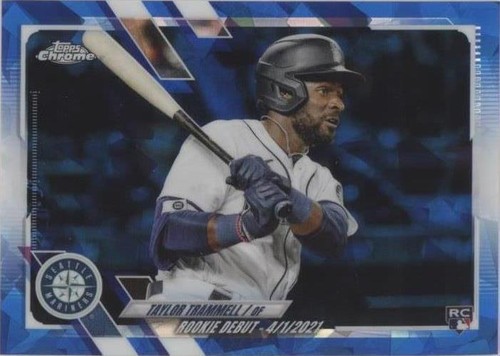 2021 Topps Chrome Update Series Sapphire Edition - Taylor Trammell #US277