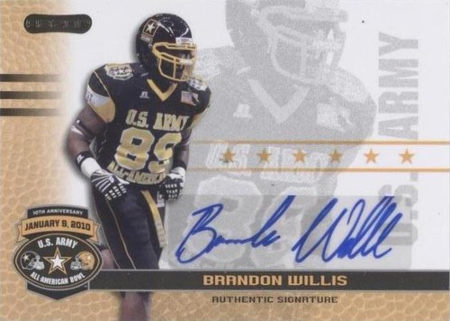 2010 Razor U.S. Army All-American Bowl Brandon Willis #BA-BW1