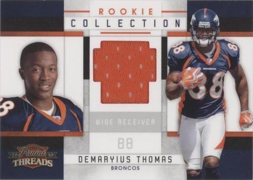 2010 Panini Threads Demaryius Thomas #9
