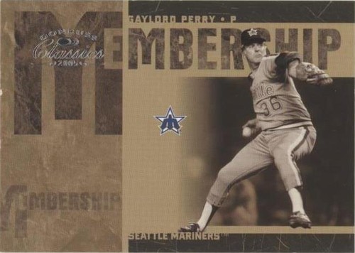 2005 Donruss Classics - Gaylord Perry #MS-25