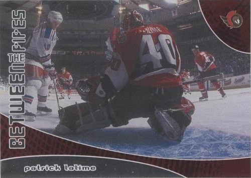2001-02 In the Game Be A Player Between the Pipes - Patrick Lalime #104