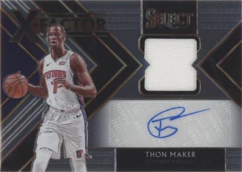 2019-20 Panini Select - Thon Maker #XF-TMK