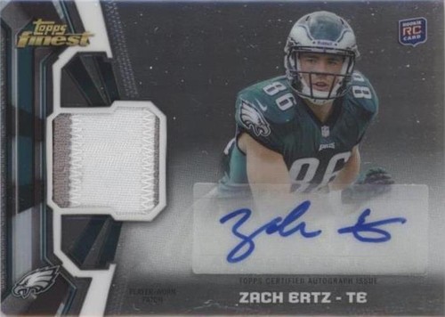 2013 Topps Finest Zach Ertz #RAP-ZE