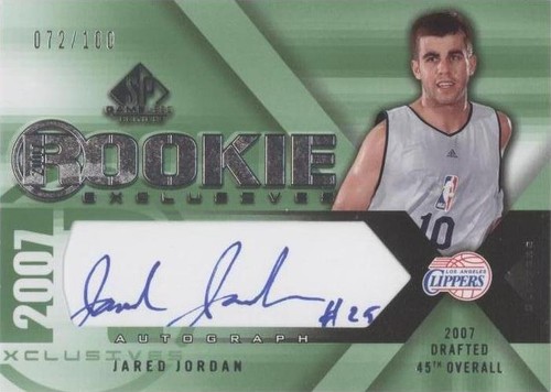 2007-08 SP Game Used - Jared Jordan #RE-JJ