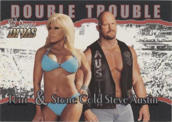 2003 Fleer WWE Divine Divas - Steve Austin Terri #84