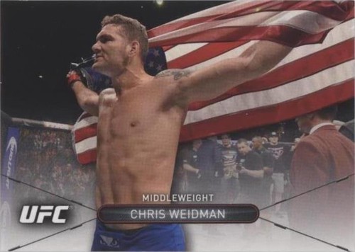 2016 Topps UFC High Impact - Chris Weidman #1