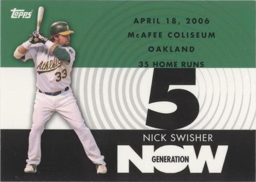 2007 Topps - Nick Swisher #GN364
