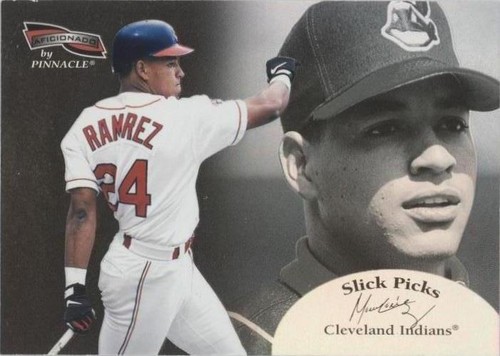 1996 Pinnacle Aficionado - Manny Ramirez #13