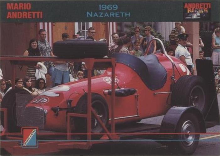1992 Collect-A-Card Andretti Racing - Mario Andretti #51
