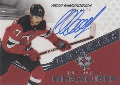 2020-21 Upper Deck Ultimate Collection - Yegor Sharangovich #USR-YS