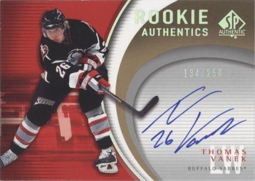 2005-06 SP Authentic - Thomas Vanek #RA-TV