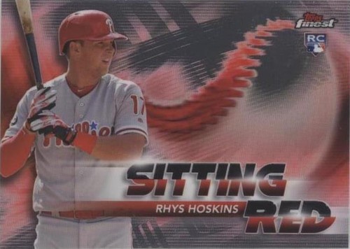 2018 Topps Finest - Rhys Hoskins #SR-RH