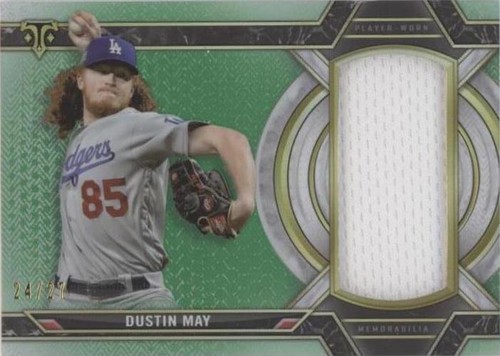 2021 Topps Triple Threads - Dustin May #SJR-DM