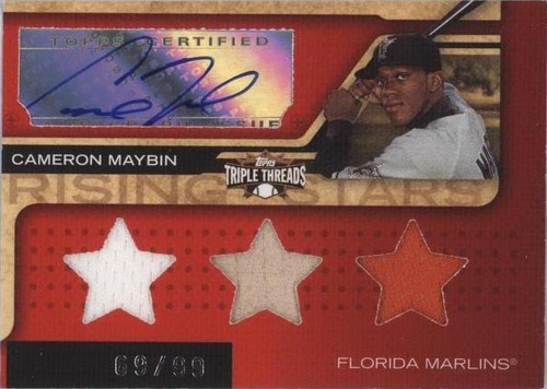 2008 Topps Triple Threads - Cameron Maybin #179