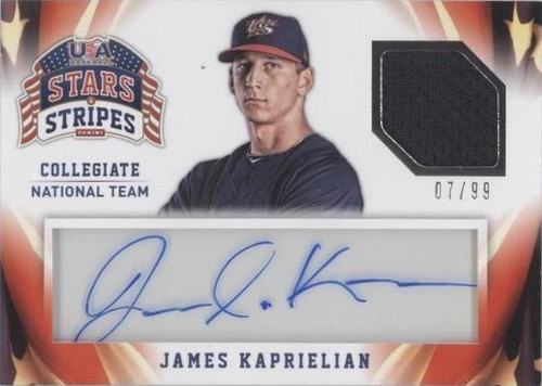 2015 Panini Stars and Stripes - James Kaprielian #45