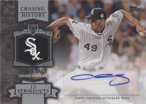 2013 Topps - Chris Sale #CHA-CSA