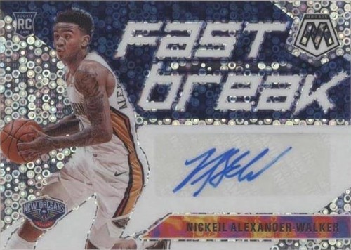 2019-20 Panini Mosaic - Nickeil Alexander-Walker #FB-NAW