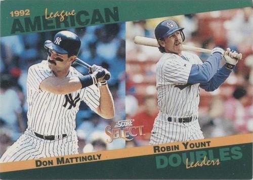 1993 Score - Don Mattingly Robin Yount #14