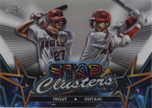 2023 Topps Cosmic Chrome - Mike Trout Shohei Ohtani #SC-3