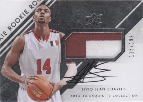2013-14 Upper Deck Exquisite Collection - Livio Jean-Charles #62