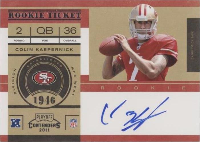 2011 Playoff Contenders Colin Kaepernick #227