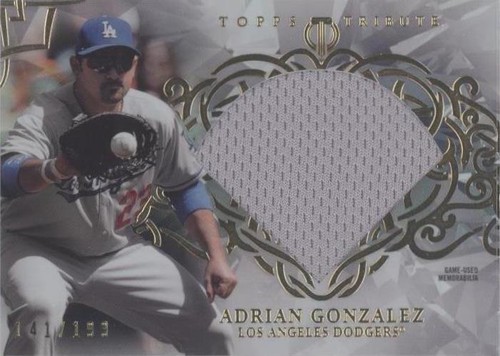 2015 Topps Tribute - Adrian Gonzalez #DC-AG