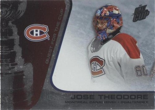 2002-03 Pacific Quest for the Cup - Jose Theodore #52
