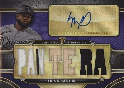 2024 Topps Triple Threads - Luis Robert #TTAR-LR1