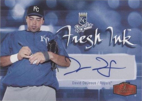 2006 Flair Showcase - David DeJesus #FI-DD