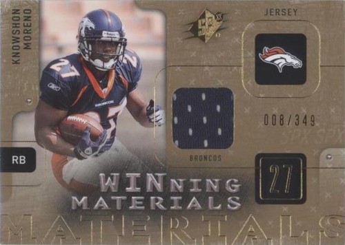 2009 SPx Knowshon Moreno #W-KM