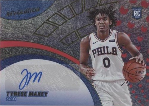 2020-21 Panini Revolution - Tyrese Maxey #RA-TM