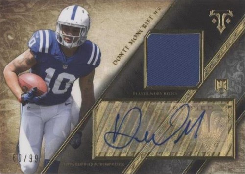 2014 Topps Triple Threads Donte Moncrief #TTRAR-27