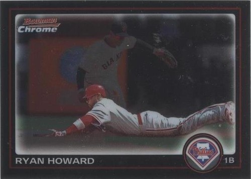 2010 Bowman Chrome - Ryan Howard #120