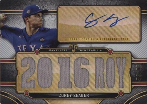 2024 Topps Triple Threads - Corey Seager #TTAR-CSE3
