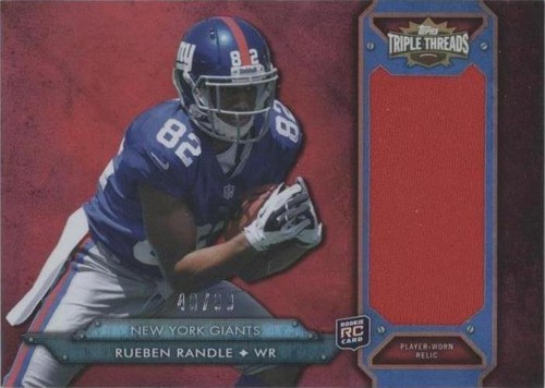 2012 Topps Triple Threads Rueben Randle #TTRJR-45
