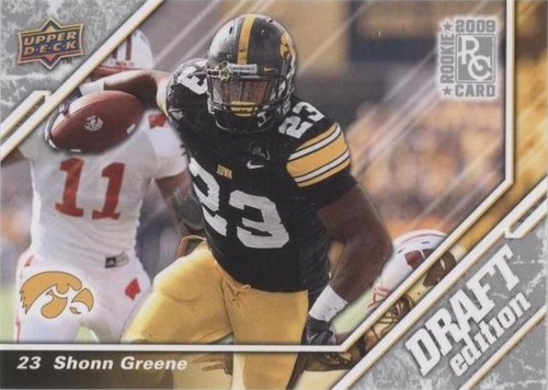 2009 Upper Deck Draft Edition Shonn Greene #95