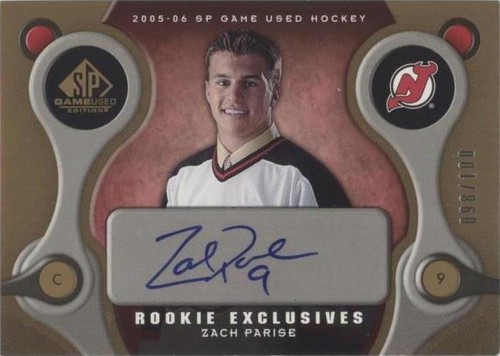 2005-06 SP Game Used Edition - Zach Parise #RE-ZP