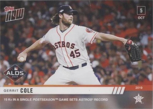 2019 Topps Now - Gerrit Cole #966