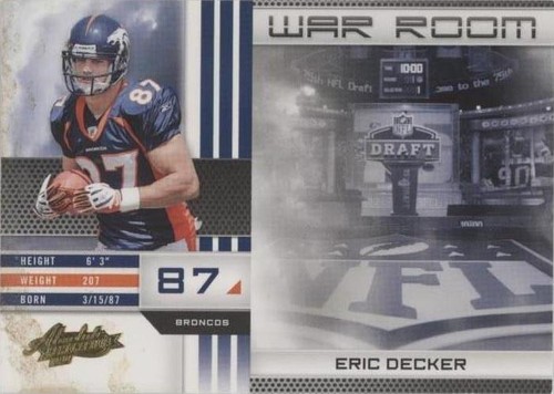 2010 Panini Absolute Memorabilia Eric Decker #7