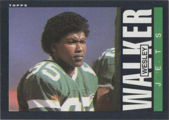 1985 Topps Wesley Walker #350