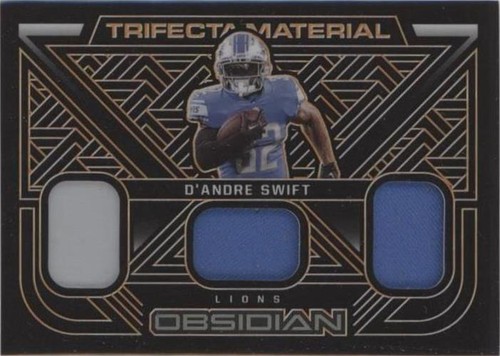 2022 Panini Obsidian D'Andre Swift #TFM-DSW