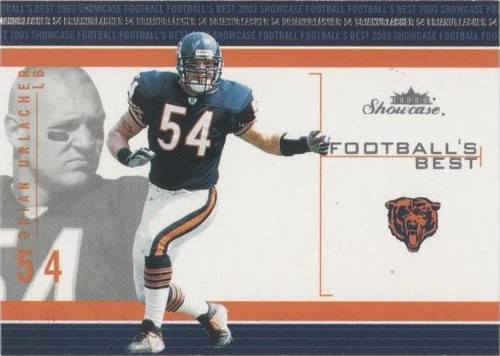 2003 Fleer Showcase Brian Urlacher #3 FB