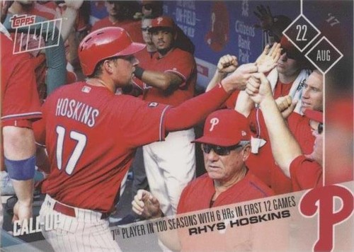 2017 Topps Now - Rhys Hoskins #508
