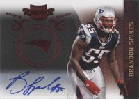 2010 Panini Plates & Patches Brandon Spikes #109
