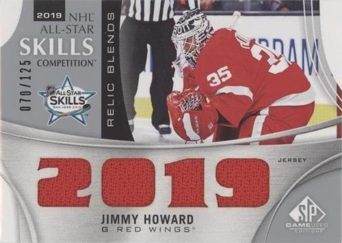 2019-20 Upper Deck SP Game Used - Jimmy Howard #ASRB-JH